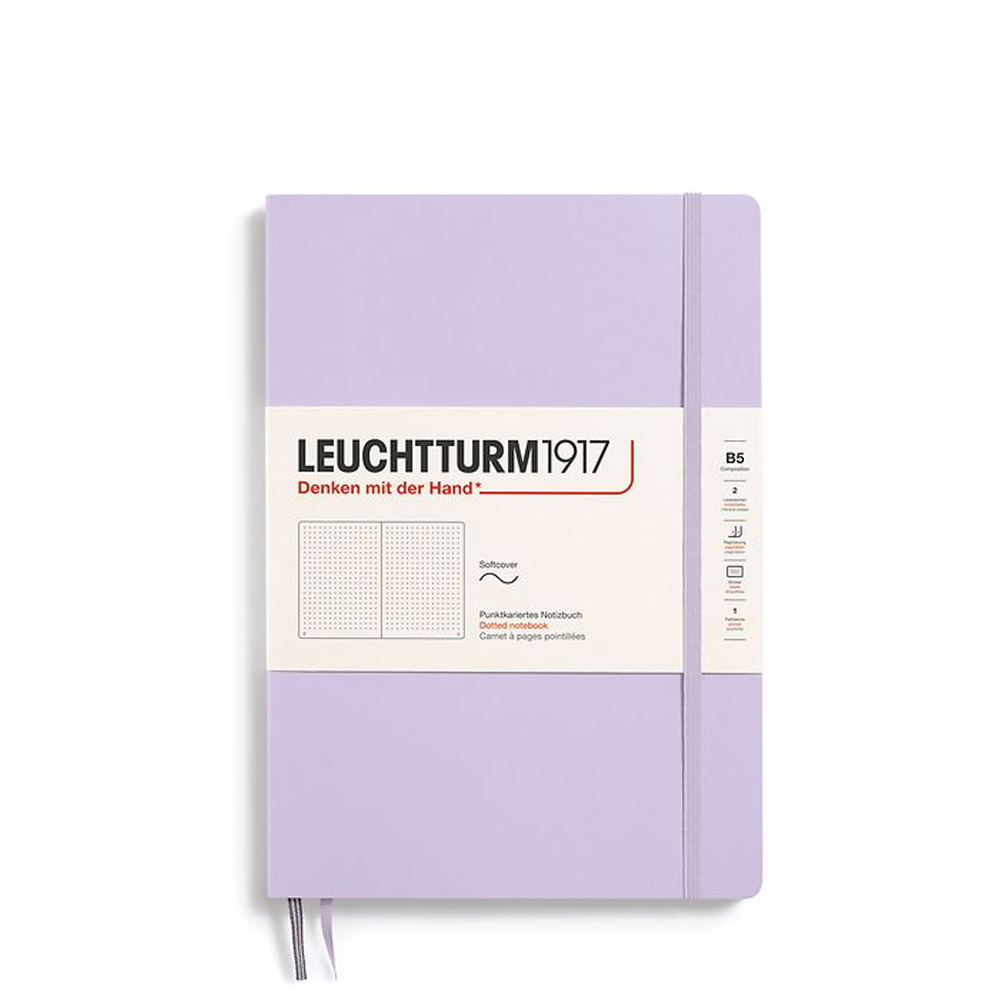Leuchtturm B5 Softcover Composition 123 Numbered Page Notebook